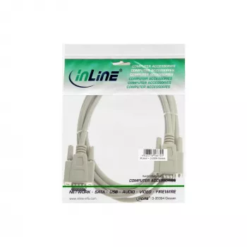 Cable VGA 15 pines HD conector macho/conector macho beige 2 m InLine 17712