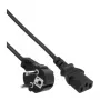 Cable de alimentación InLine, CEE 7/7 acodado / conector macho IEC C13 de 3 polos, 7 m