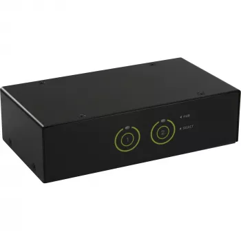 Switch KVM de sobremesa InLine, 2 puertos, HDMI, USB 3.0 hub, con audio
