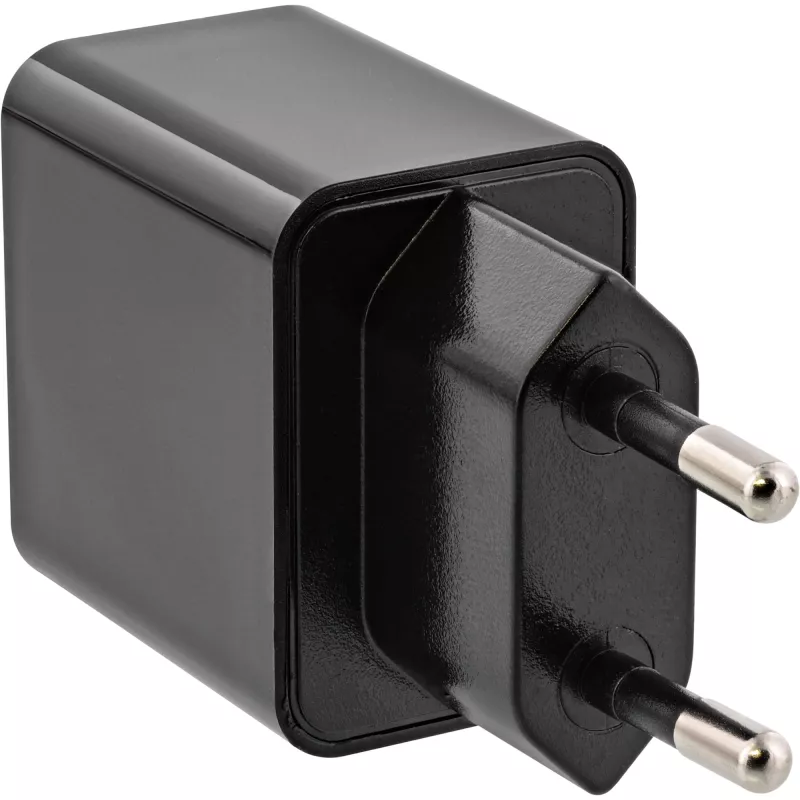 Adaptador de alimentación USB InLine Single, 100-240V a 5V/2,5A, negro