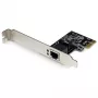 StarTech.com Adaptador de red Gigabit PCI Express PCIe de 1 puerto para servidor tarjeta NIC - Perfil dual