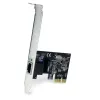 StarTech.com Adaptador de red Gigabit PCI Express PCIe de 1 puerto para servidor tarjeta NIC - Perfil dual