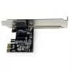 StarTech.com Adaptador de red Gigabit PCI Express PCIe de 1 puerto para servidor tarjeta NIC - Perfil dual