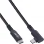 InLine Cable USB 3.2 Gen.1, conector USB Type-C/macho en ángulo para VR, negro, 5m