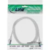 InLine 72633 Cable de red Gris 0,3 m Cat6a S/FTP (S-STP)