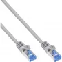 InLine 72601 Cable de red Gris 1 m Cat6a S/FTP (S-STP)