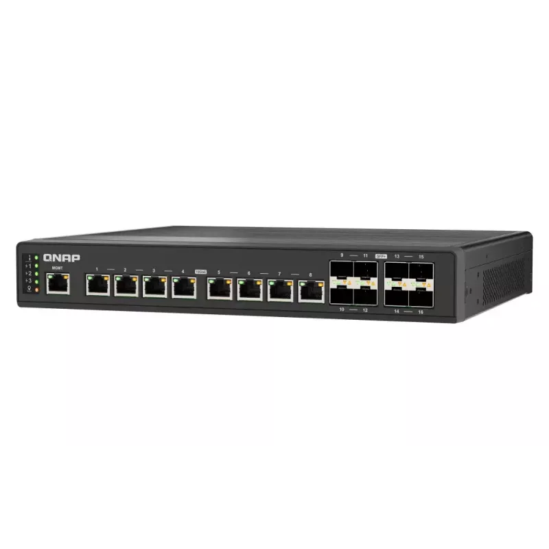 QNAP QSW-IM3216-8S8T Switch de red gestionado L2 10G Ethernet (100/1000/10000) negro