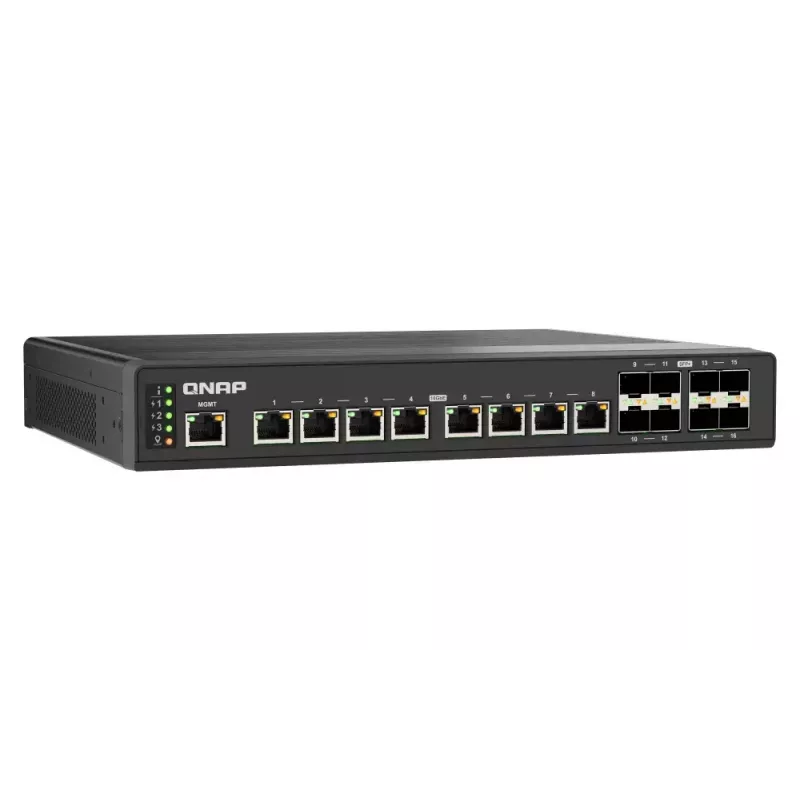 QNAP QSW-IM3216-8S8T Switch de red gestionado L2 10G Ethernet (100/1000/10000) negro