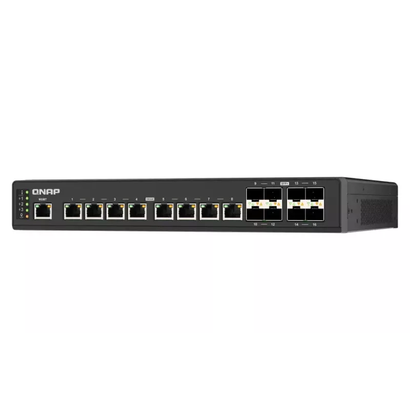 QNAP QSW-IM3216-8S8T Switch de red gestionado L2 10G Ethernet (100/1000/10000) negro