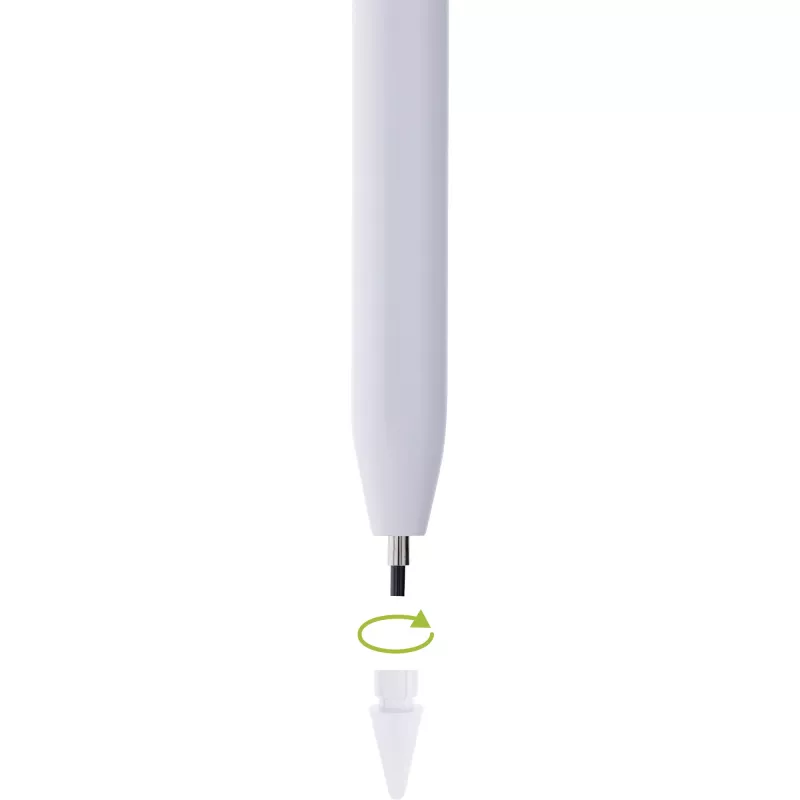 Lápiz óptico InLine 55468W blanco 15 g para tablet Apple