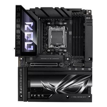 Placa base ASUS ROG CROSSHAIR X870E HERO BTF — AMD X870E, Socket AM5, ATX, DDR5, M.2, Wi‑Fi 7
