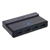 InLine 60604I Switch de compartición USB-C con hub USB de 4 puertos