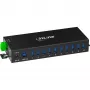 InLine 35396C Hub de interfaz USB 3.2 Gen 1 (3.1 Gen 1) Type-B 5000 Mbit/s negro