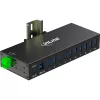 InLine 35396C Hub de interfaz USB 3.2 Gen 1 (3.1 Gen 1) Type-B 5000 Mbit/s negro