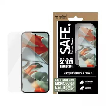 PanzerGlass SAFE. by ® Lámina protectora de pantalla Google Pixel 10 Pro XL | 9 Pro XL | Classic Fit