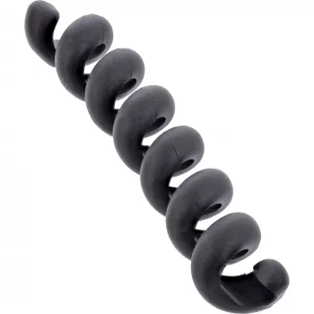 InLine 59972D organizador de cables universal funda de cable negro 5 uds.
