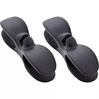 InLine 59971D soporte de cables universal soporte de cables negro 2 uds.