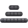 InLine 59971B organizador de cables universal clip de cable negro