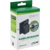 InLine 59971H organizador de cables universal soporte de cables negro 100 uds.