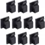 InLine 59971E gestor de cables universal ganchos para cables negro 10 uds.
