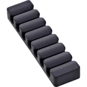 InLine 59971L clip de cable universal clip de cable negro 5 uds.