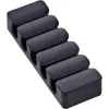 InLine 59971K organizador de cables universal clip de cable negro 5 uds.
