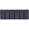 InLine 59971K organizador de cables universal clip de cable negro 5 uds.