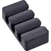 InLine 59971J organizador de cables universal clip de cable negro 5 uds.