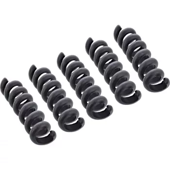 InLine 59972C organizador de cables universal funda de cable negro 5 uds.