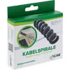 InLine 59972C organizador de cables universal funda de cable negro 5 uds.