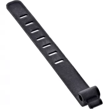InLine 59972A bridas para cables brida para cables de escalera silicona negro 10 uds.