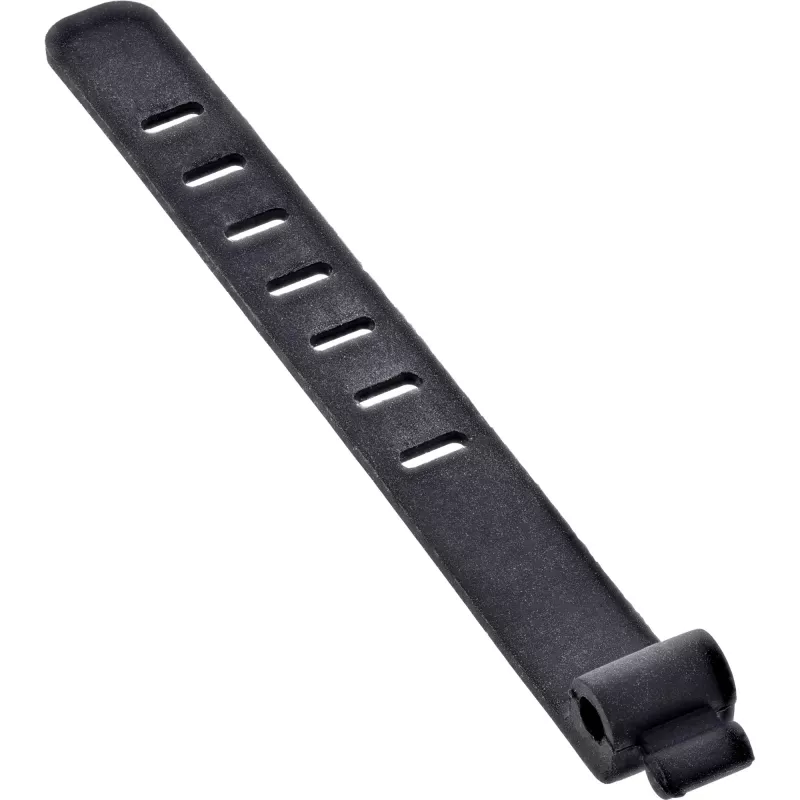 InLine 59972A bridas para cables brida para cables de escalera silicona negro 10 uds.