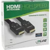 InLine cable HDMI activo, HDMI High Speed con Ethernet, M/M, trenza de nailon, 15 m