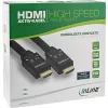 InLine cable HDMI activo, HDMI High Speed con Ethernet, M/M, trenza de nailon, 20 m