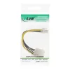 InLine adaptador de fuente de alimentación de placa base ATX 2.0/EPS 8 pin / 12V ATX1.3 4 pin 0,15 m