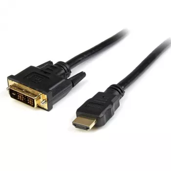 StarTech.com cable HDMI® a DVI-D de 1 m - M/M, 1 m, HDMI, DVI-D, dorado, negro, macho/macho
