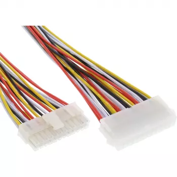 InLine cable alargador de fuente de alimentación ATX 24 polos hembra / 20+4 polos macho 26629A