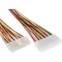 InLine cable alargador de fuente de alimentación ATX 24 polos hembra / 20+4 polos macho 26629A