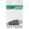 InLine adaptador USB 2.0 Type-A macho / Mini-USB 5-pin macho 33441C