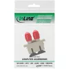 Adaptador de fibra óptica dúplex ST/SC InLine 89991D