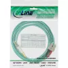 InLine cable de fibra óptica dúplex LC/SC 50/125 µm OM3 7,5 m