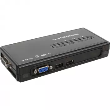 Conmutador KVM 4 puertos USB InLine 60614H