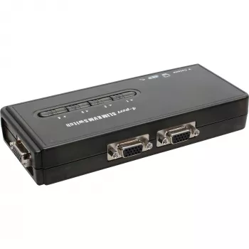 Conmutador KVM 4 puertos USB InLine 60614H