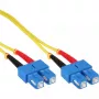 Cable de fibra óptica dúplex SC/SC InLine 9/125µm OS2 2m, 2 m, OS2, SC, SC