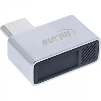 Escáner de huellas dactilares USB-C InLine compatible con Windows Hello 21 mm x 22 mm x 9 mm