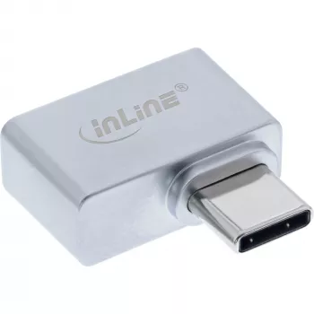 Escáner de huellas dactilares USB-C InLine compatible con Windows Hello 21 mm x 22 mm x 9 mm