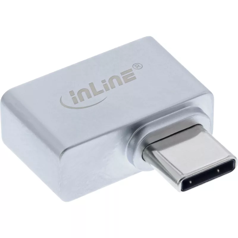 Escáner de huellas dactilares USB-C InLine compatible con Windows Hello 21 mm x 22 mm x 9 mm