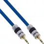 Cable de audio premium InLine 3,5mm jack conector macho/conector macho 2m