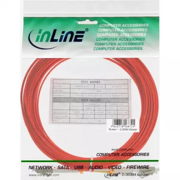Cable de fibra óptica dúplex LC/LC InLine 88522B 50/125µm OM2 7m
