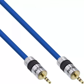 Cable de audio premium InLine 3,5 mm jack conector macho/conector macho 20 m